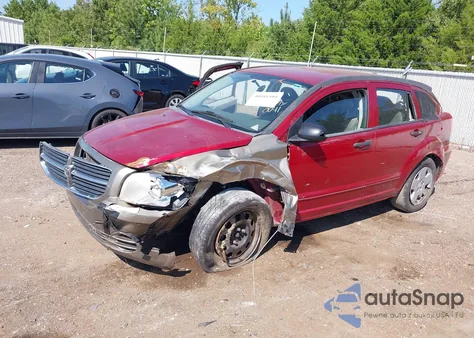 2007 Dodge Caliber Sxt из США, поврежденный, VIN 1B3HB48B97D260041